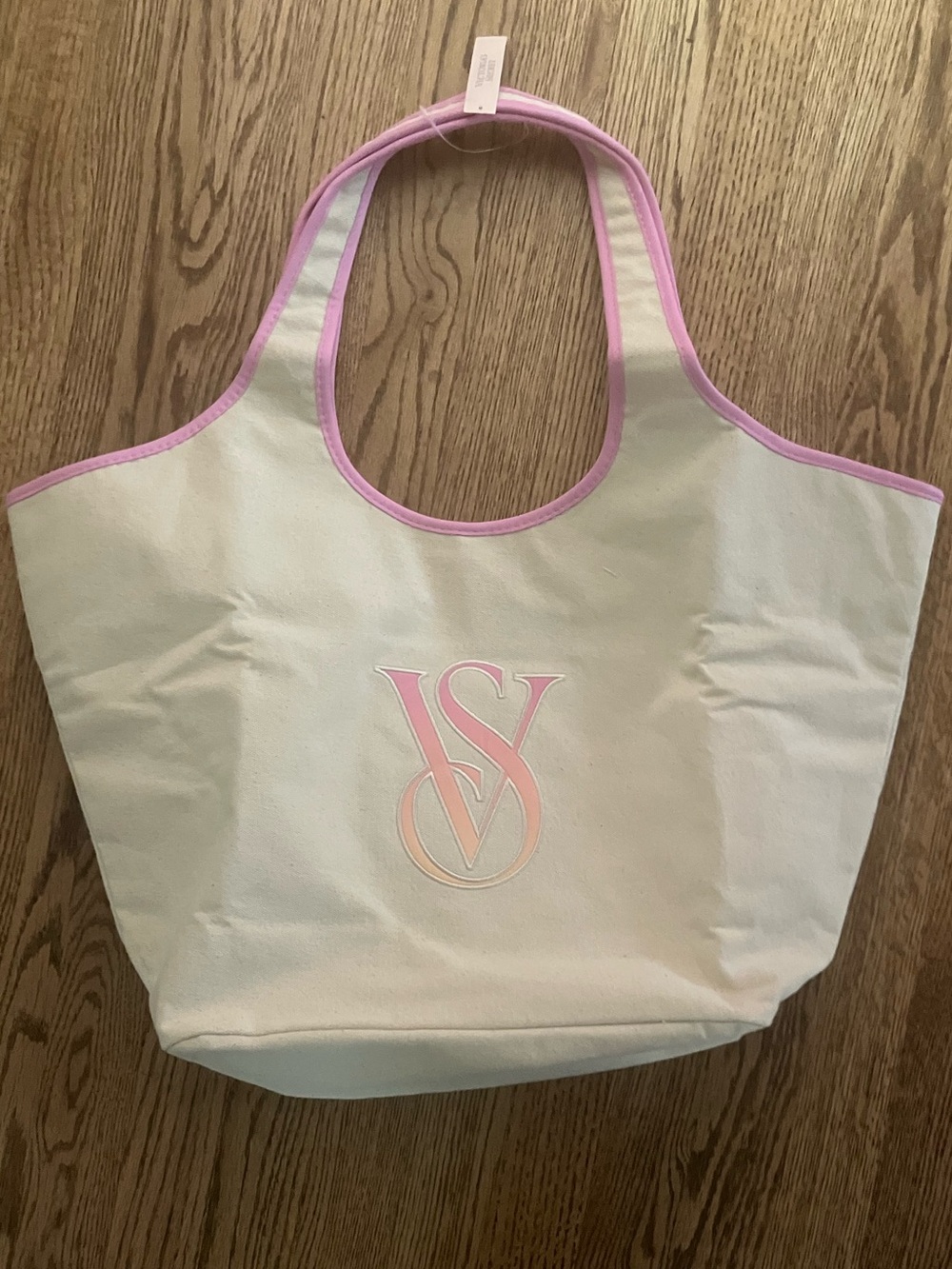 Victoria's Secret Ombré Monogram Logo Tote Bag - Picture 2 of 2
